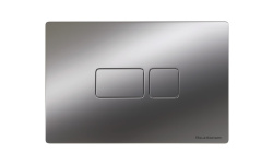 ART CERAM А16 Клавиша двойного смыва для унитаза, Chrome мини 1