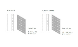 MUTINA PUNTO DOWN GLOSSY VERT 21.1х31.5 мини 3 2