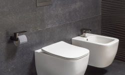 NOKEN LOUNGE Унитаз подвесной, с креплениями, белый матовый мини 3 6