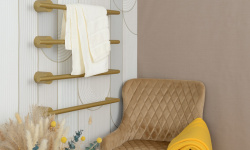 СУНЕРЖА Идиллия PLUS Полотенцесушитель (электрика), 1000х21 мм, Матовый белый мини 3 7