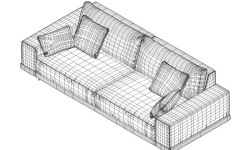 GAMADECOR 4A S2 Диван в комплекте 266x108 см, Спецзаказ! мини 3 4