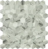 мозаика VIDREPUR MARBLES VIENA MT HEX ANTISLIP (3.5х3.5) 31.7х30.7