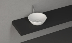 ALLEN BRAU Fantasy Раковина накладная Ø450 мм, без перелива, белый мини 3 4