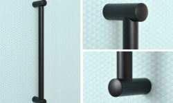 СУНЕРЖА Поручень прямой Ø28 мм/L 500, Матовый чёрный мини 3 3
