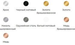 WHITECROSS ergo Крючок, размер розетки: ø43 мм, никель брашированный мини 3 3