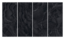 TERZADIMENSIONE ONYX BLACK POLISHED 120х278х0.65 мини 3 3