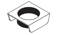 GAMADECOR DUNA Раковина для столешницы, 47x17x47 см, Granito Portobello мини 1