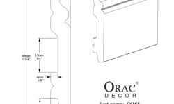 ORAC ПЛИНТУС 69x11x2000 мини 3 3