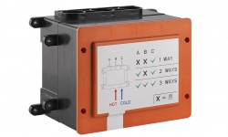GS HI-FI COMPACT Встраиваемые части для термостатического смесителя с кнопками, 1/2" соединение мини 1