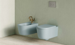 GLOBO LALITA Унитаз подвесной безободковый 54х36хh34, белый мини 3 2