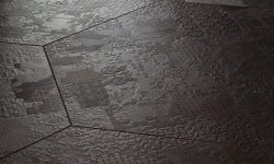 MUTINA DECHIRER NERO ESAGONA DECOR MATT 120х120 мини 3 2