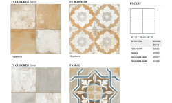 PERONDA FS CLAY CHECKER SAND 45х45 BN-14 мини 3 4