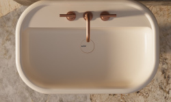 Salini OPERA Раковина накладная 750х500х160 мм, с переливом, БЕЗ ДК, S-Sense - RAL глянцевый мини 3 14