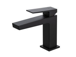 NOKEN SQUARE Однорычажный смеситель для раковины, без ДК, черный матовый