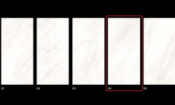 PORCELANOSA XLIGHT GLEM WHITE 04 NATURE 120х270 G-2701 мини 3 5