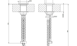 GESSI INGRANAGGIO Рычаг удаленного управления, 707 Black Metal Brushed PVD мини 3 2