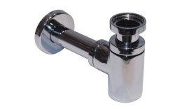 GAMADECOR Сифон DESG.300 MINI, 102-192мм, хром