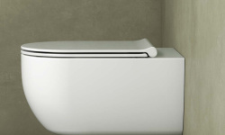 GLOBO MODE Унитаз подвесной безободковый, 53х34хh33 см, белый мини 3 4