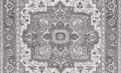 APARICI KILIM BLACK NATURAL 59.55x59.55 G-3258 мини 1