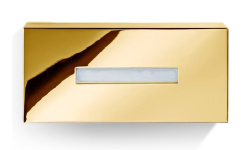 DW KB 82 Салфетница 7,5x12x25 см, золото мини 1