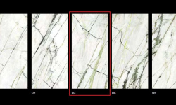 PORCELANOSA XLIGHT CALACATTA GREEN 03 SILK 120х270 G-2705 мини 3 5