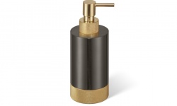 DW CLUB SSP 1 Дозатор для мыла Ø 7,5 см, h17,5x6 см,Темная бронза/Золото матовое мини 1