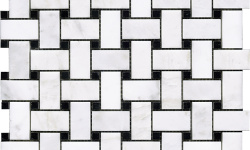 LANTIC VICTORIAN TRENZADO MARMARA NEGRO 30x30 G-126 мини 1