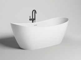 Salini NOEMI 185 Ванна свободностоящая 1850×800×715 мм, ДК "Up&Down", S-Stone, матовый, белый