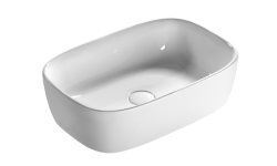 GLOBO GENESIS Раковина накладная 55х37х15 см, белый мини 1