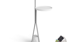 ANTL Стойка-держатель полотенец, H80x24x55 см, Carrara satinato/goffrato мини 1