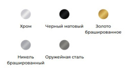WHITECROSS ergo Ершик для унитаза, подвесной, никель брашированный  мини 3 3