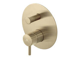 NOKEN ROUND Внешняя часть смесителя для душа, браш. латунь