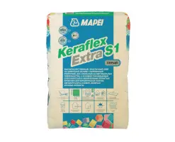 строительная химия MAPEI KERAFLEX EXTRA S1 GREY  клей на цементной основе, серый (25 кг)