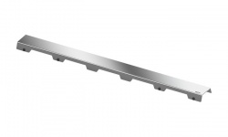 TECEdrainline "steel II" Декоративная панель для слива, 900 мм, нержавеющая сталь, сатин мини 1