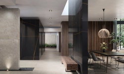 PORCELANOSA XLIGHT NYLO NOIR POLISHED 120х120x6 G-2531 мини 3 3