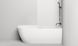 Salini SOFIA CORNER R Ванна угловая 1700х850х590 мм, S-Sense - белый глянцевый мини 3 4