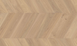 BOEN Chevron Французская ёлка 14х138х611 Дуб (White Adagio, live natural) мини 1