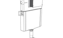 ART CERAM Бачок скрытого монтажа для напольных унитазов мини 3 3