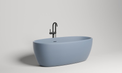 Salini LUCE Ванна свободностоящая 1690х870х580 мм, S-Stone - RAL матовый мини 3 7