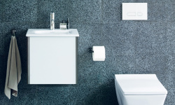 DURAVIT Viu Унитаз подвесной Rimless, 370x570 мм, белый мини 3 4