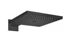 HANSGROHE Raindance E Верхний душ 300x300 мм 1jet с держателем 390 мм, матовый чёрный мини 1