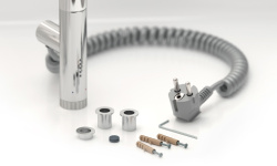 СУНЕРЖА Богема прямая 3.1 Полотенцесушитель (электрика), 1200х500 мм, МЭМ правый, Матовый чёрный мини 3 2