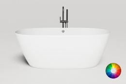 Salini SOFIA LIGHT Ванна свободностоящая без фурнитуры, 1645x755 мм, S-Sense-белый глянц/RAL снаружи