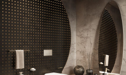 GESSI ORIGINI Смеситель для биде, с ДК, черный XL мини 3 4