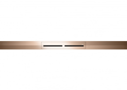 TECEdrainprofile Дренажный канал 55х900 мм, подрезаемый до 500 мм, Polished Red Gold