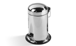 DW TE 30 Ведро с педалью 31x22x24 см, Сталь полированная мини 1