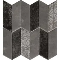 мозаика L'Antic Colonial LANTIC RHOMBOID BLACK 29.8x29.8x0.8 G-125