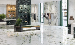 PORCELANOSA XLIGHT CALACATTA GREEN 02 SILK 120х270 G-2705 мини 3 2