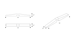 MUTINA ADAGIO BIANCO 2.7х30 мини 3 2
