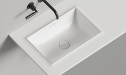 Salini ONDA EDGE SQUARE Столешница до 2000х700х10 мм с раковиной 520х360, ДК, S-Stone- RAL матовый мини 3 5